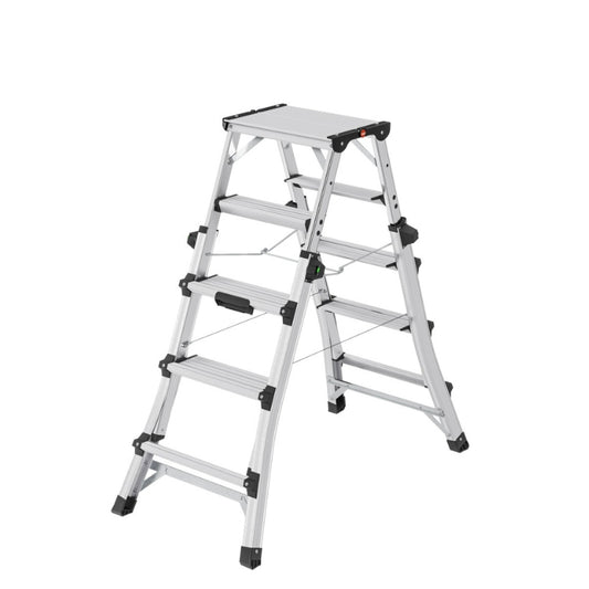 Kāpnes teleskopiskās Master DTL100  / alumīnija / 2x4 - 2x6 pakāpieni
