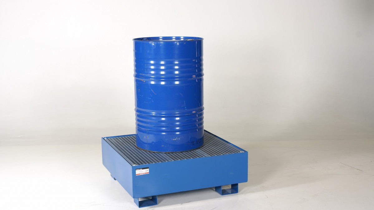 1 drum, standing open - HOLDORS