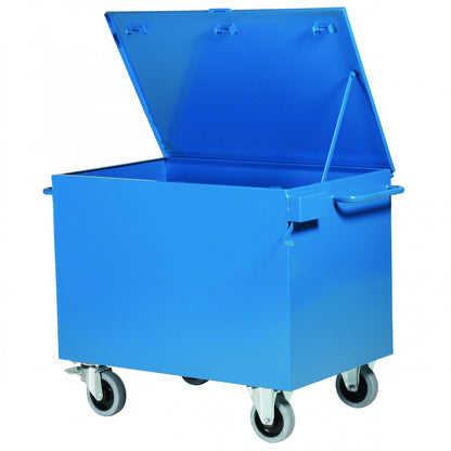 Metāla atkritumu konteiners ar vāku, 400L