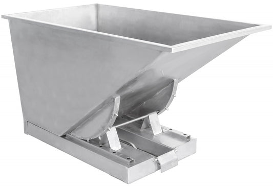 Nerūsējošā tērauda izgāžamais konteiners 600L