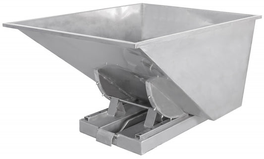 Nerūsējošā tērauda izgāžamais konteiners 900L