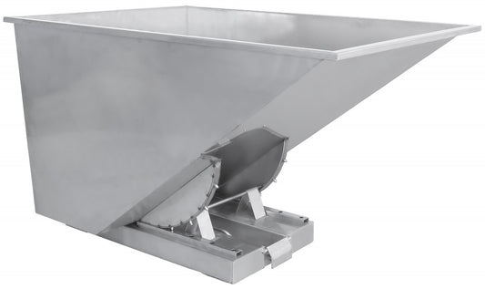 Nerūsējošā tērauda izgāžamais konteiners 1100L