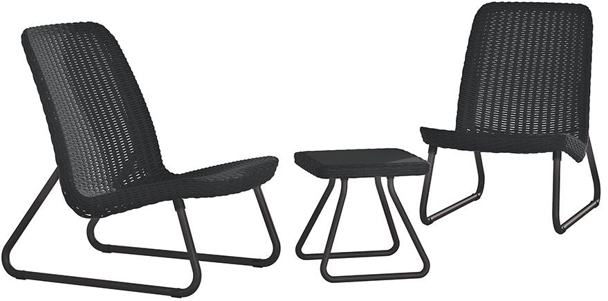 Dārza mēbeļu komplekts Rio Patio Set pelēks
