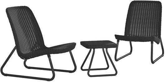 Dārza mēbeļu komplekts Rio Patio Set pelēks