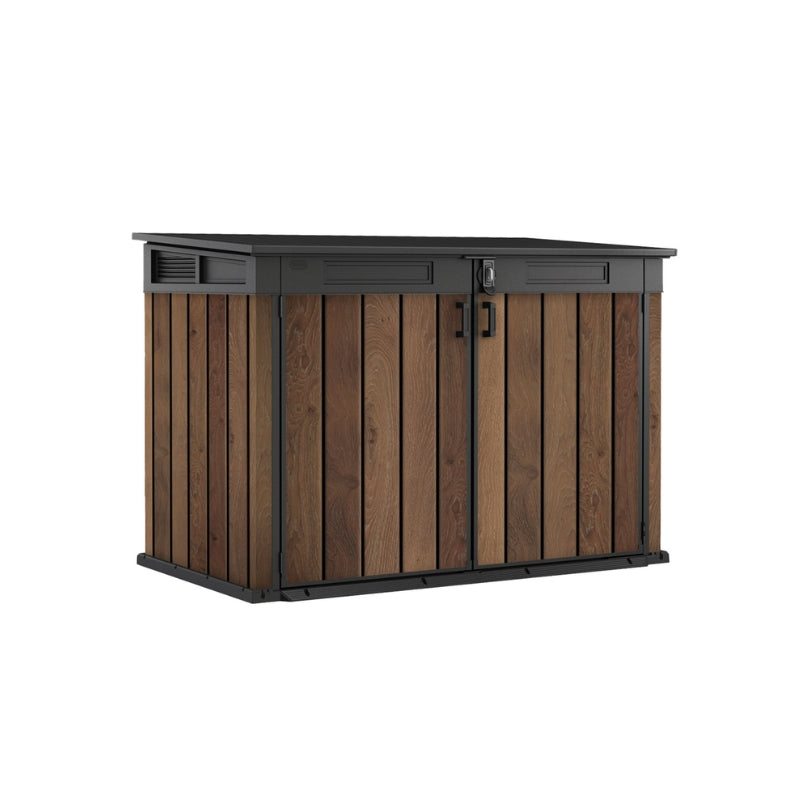 Dārza šķūnītis Deco Horizontal Shed valrieksta tonis