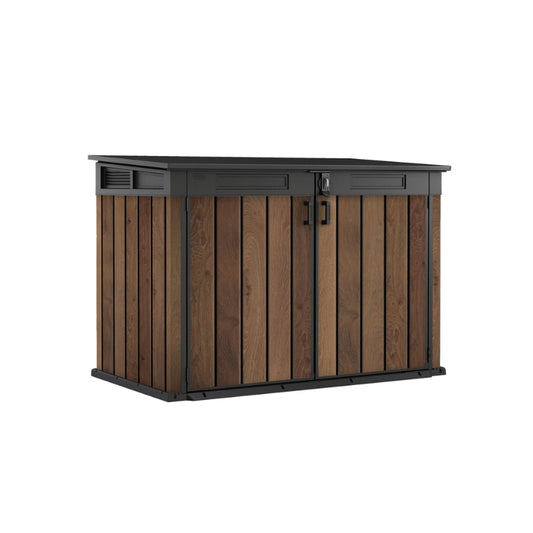 Dārza šķūnītis Deco Horizontal Shed valrieksta tonis