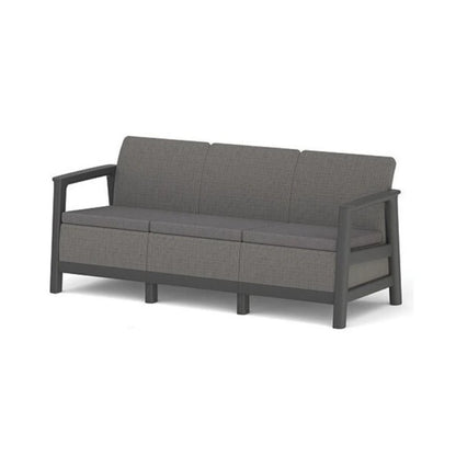 Dārza dīvāns trīsvietīgs Scandi Linea 3 Seater Sofa pelēks