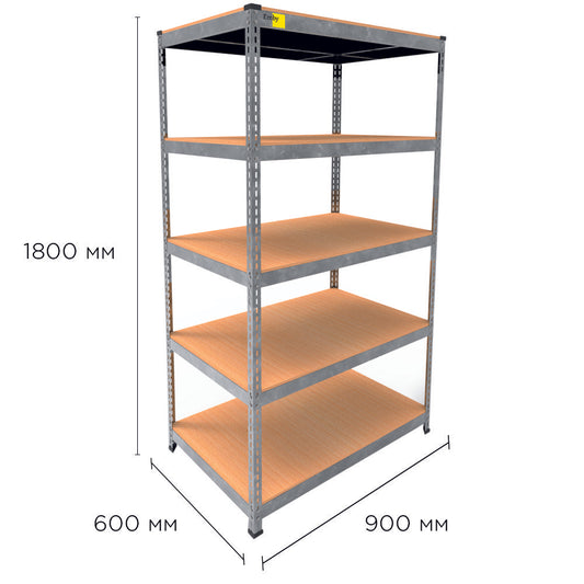Metal rack MRL-1800 (900x600) galvanized