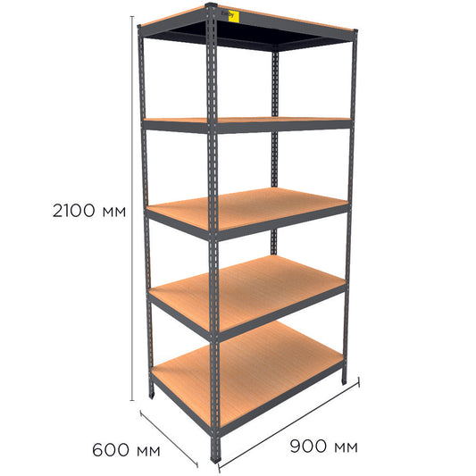 Metal rack MRL-2100 (900x600) black