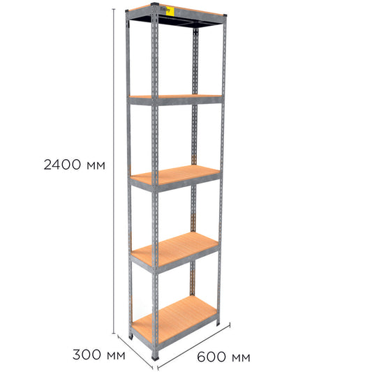 Metal rack MRL-2400 (600x300) galvanized