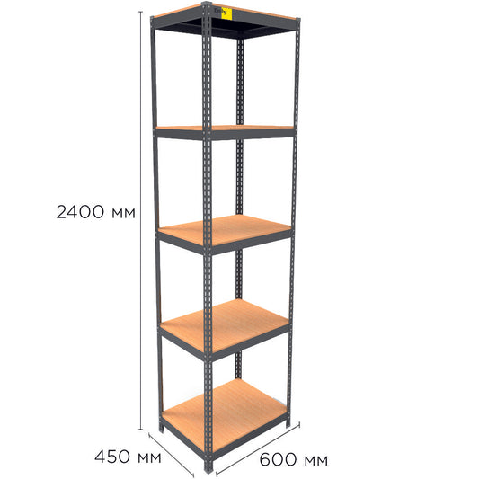 Metal rack MRL-2400 (600x450) black