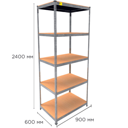 Metal rack MRL-2400 (900x600) galvanized