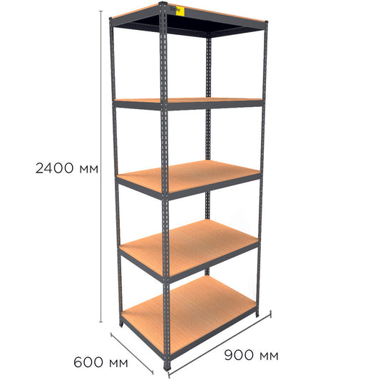 Metal rack MRL-2400 (900x600) black