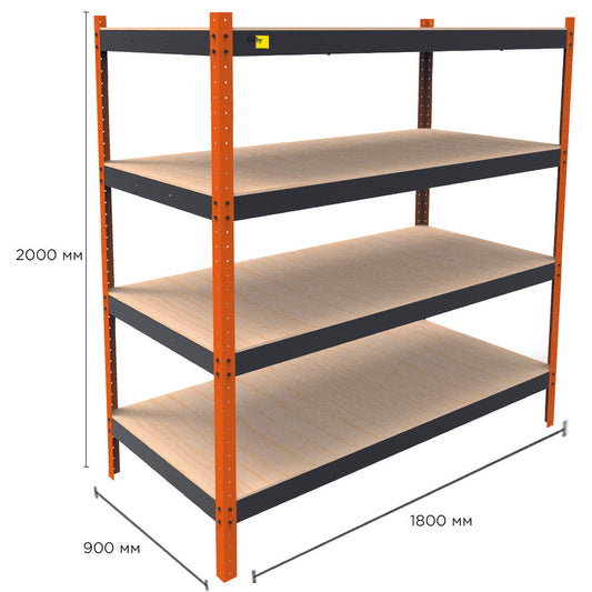 Metal rack MRH-2000 (1800x900)