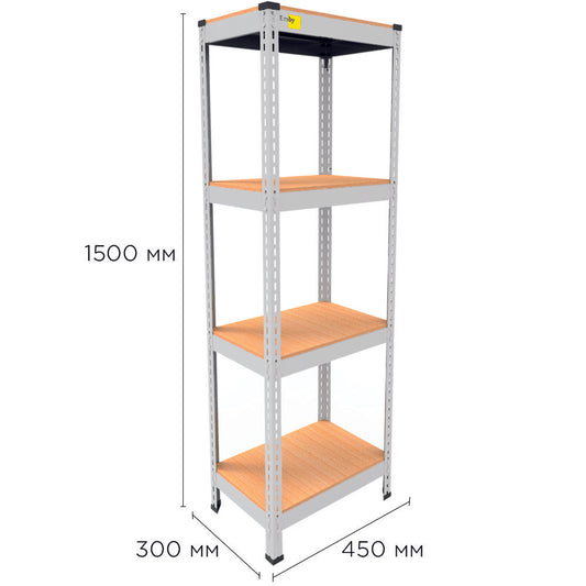 Metal rack MRL-1500 (450x300) white