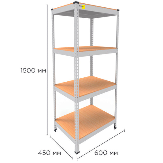 Metal rack MRL-1500 (600x450) white