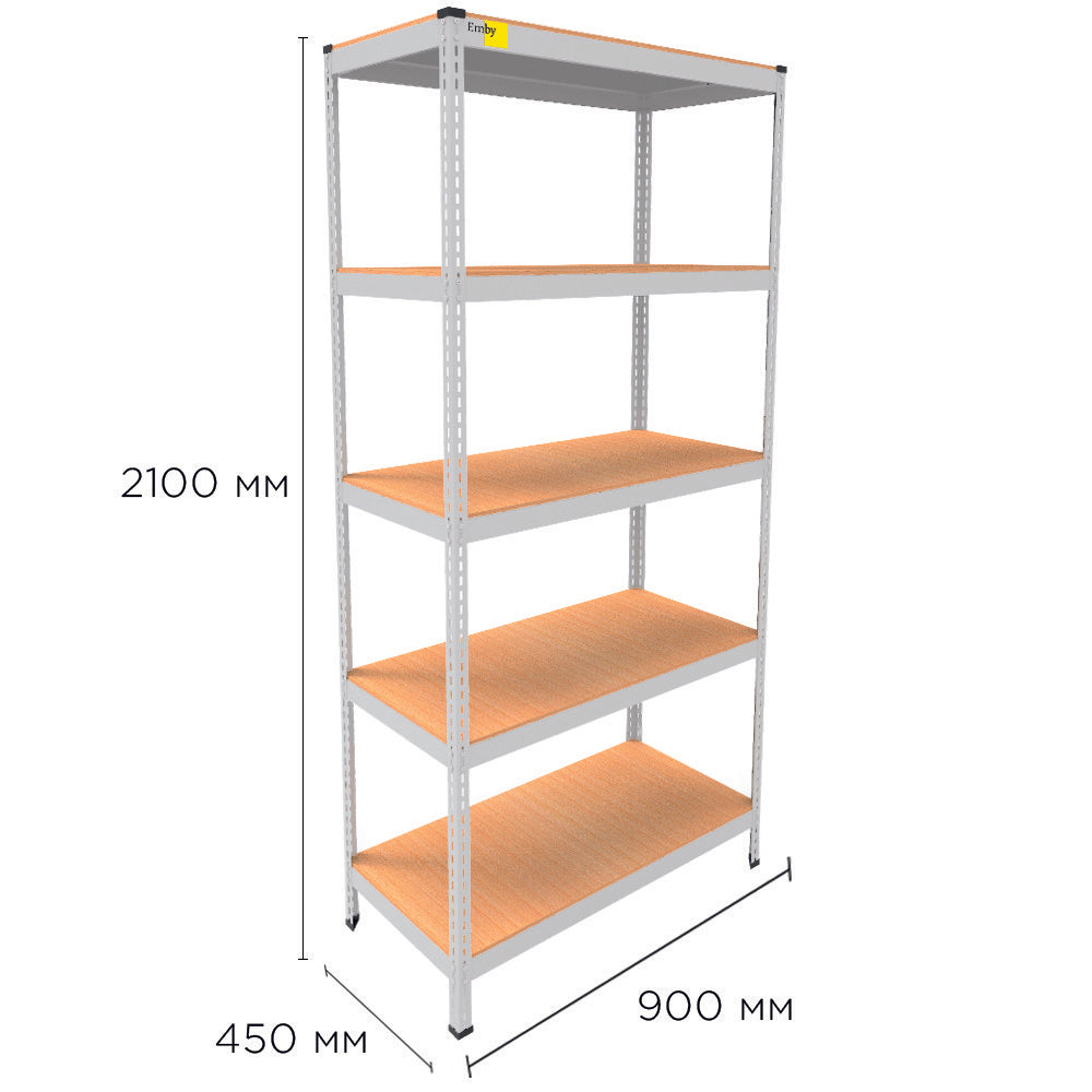 Metal rack MRL-2100 (900x450) white