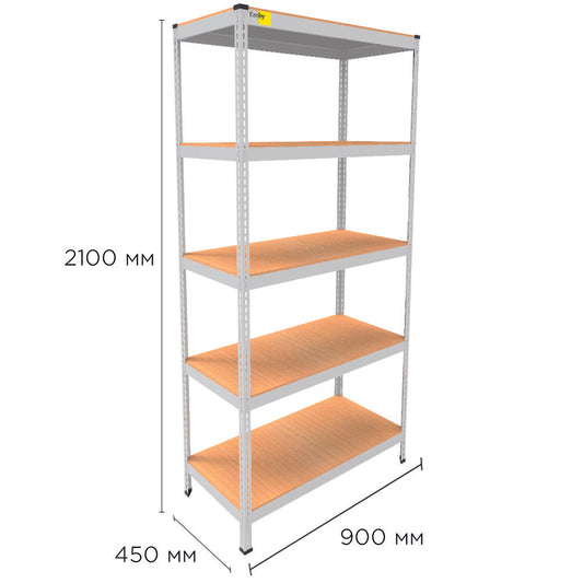 Metal rack MRL-2100 (900x450) white