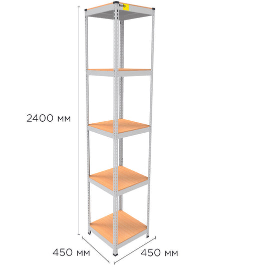 Metal rack MRL-2400 (450x450) white