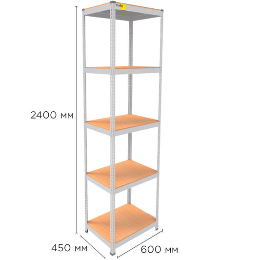 Metal rack MRL-2400 (600x450) white