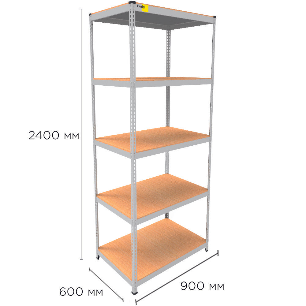Metal rack MRL-2400 (900x600) white