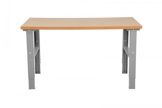 Металлический верстак с МДФ столешницей 1600x800мм