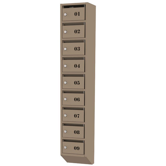 Mailbox “Hold” (HPB-09) Brown