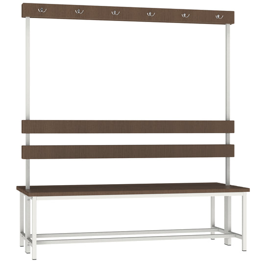 Divpusējs garderobes sols 2CB-1500