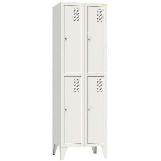 Metal wardrobe with legs SHOM-300/2/4