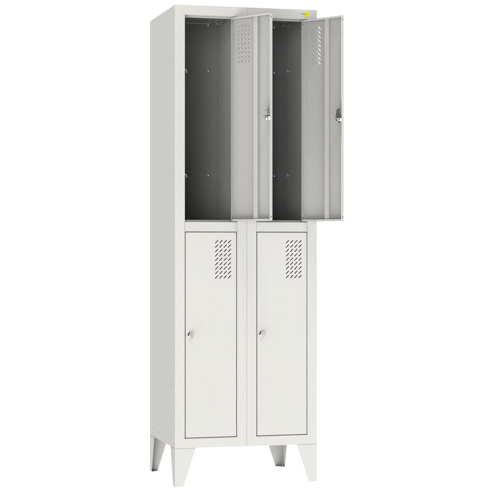 Metal wardrobe with legs SHOM-300/2/4