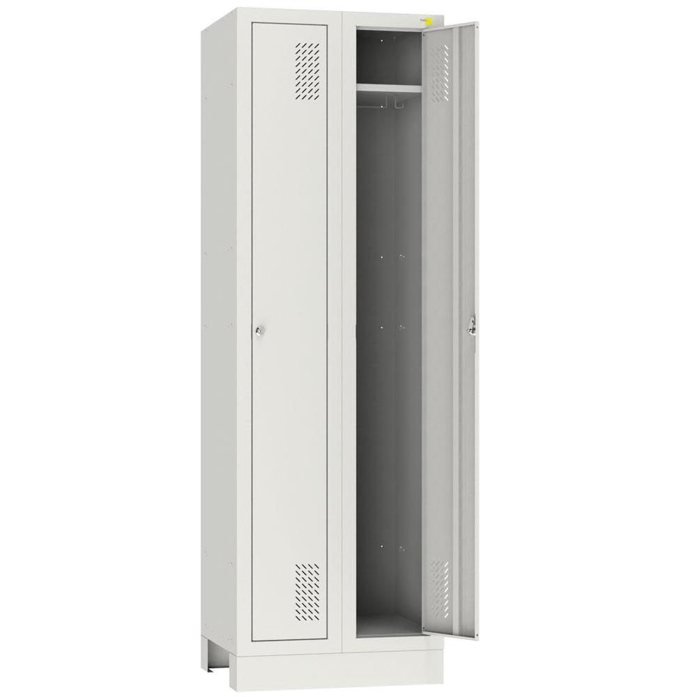Metal wardrobe on a podium SHOM-300/2
