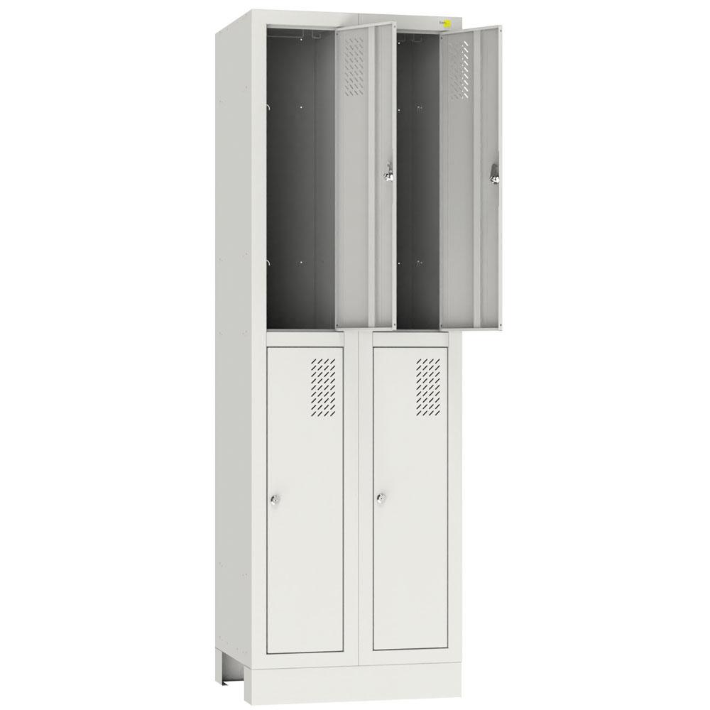 Metal wardrobe on a podium SHOM-300/2/4