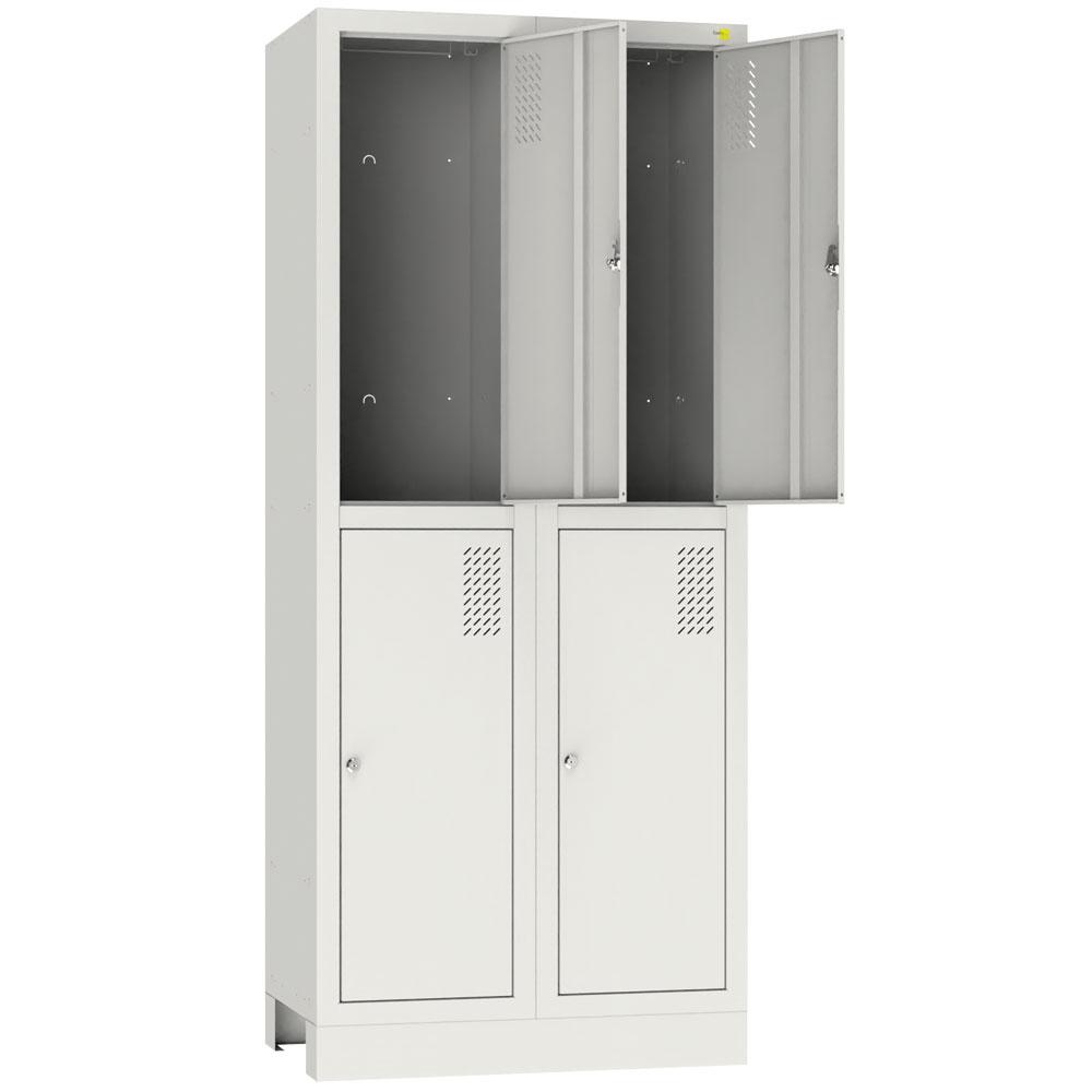 Metal wardrobe on a podium SHOM-400/2/4