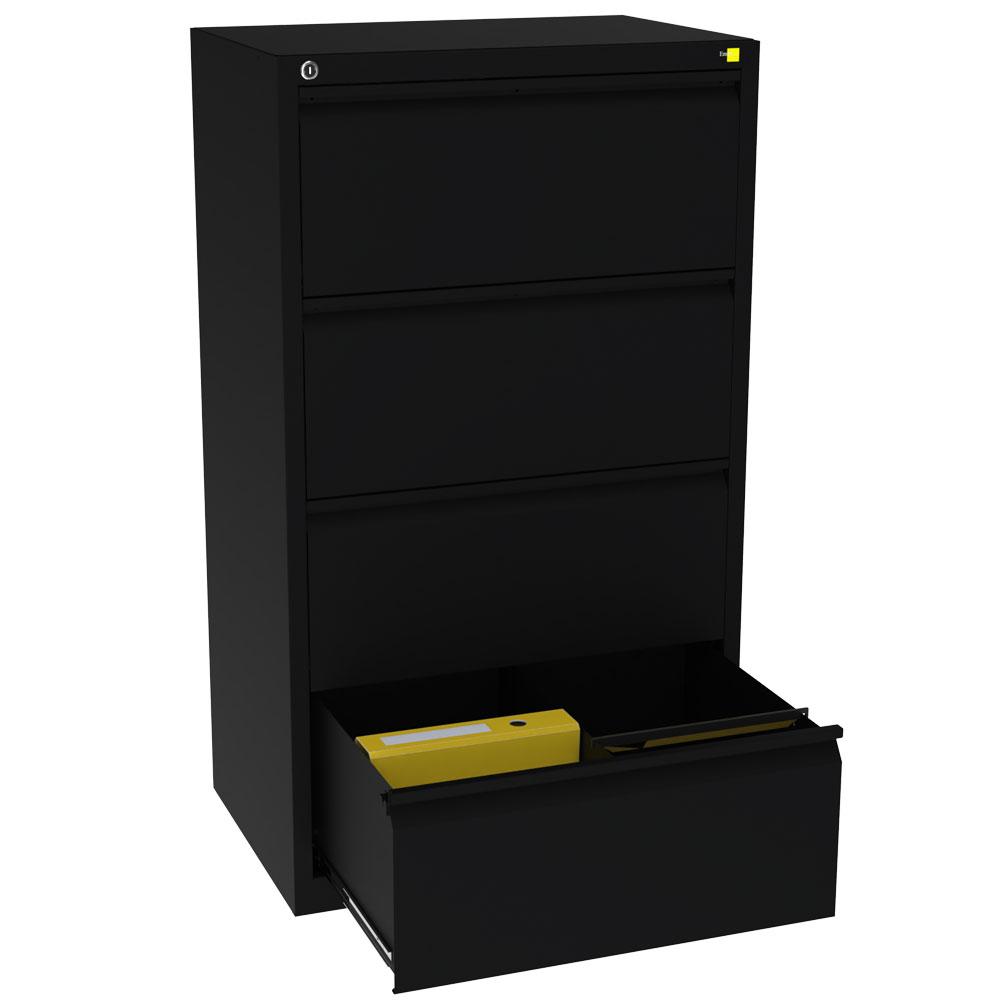 File cabinet CF-2A4-4 black