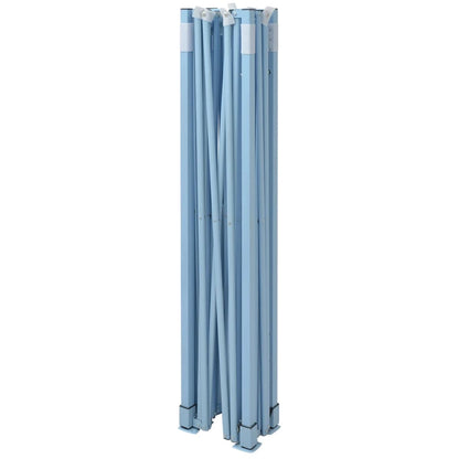 Saliekama Telts, 3X4,5 M, 4 Sānu Sienas, Ātri Uzstādāma,