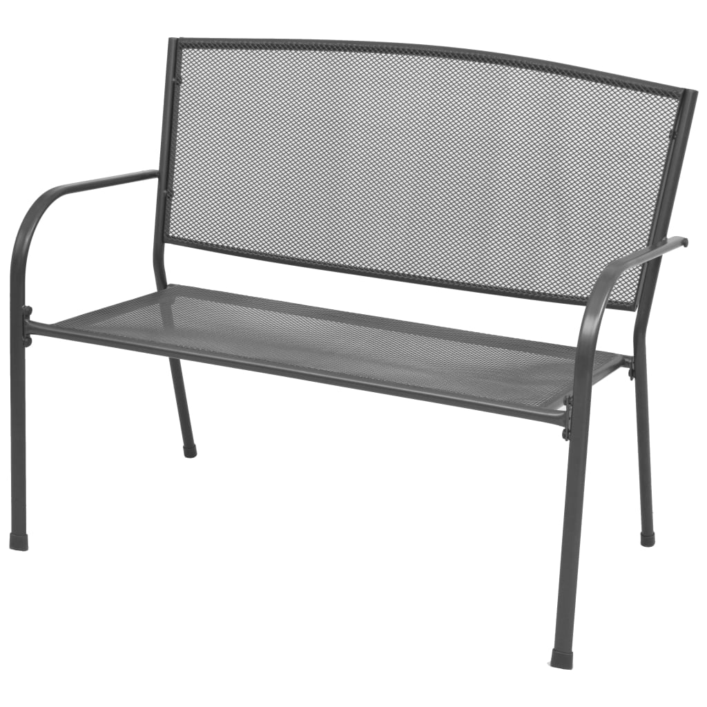Dārza Sols, 108 Cm, Tērauda Siets, Antracītpelēks