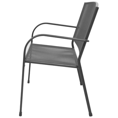 Dārza Sols, 108 Cm, Tērauda Siets, Antracītpelēks