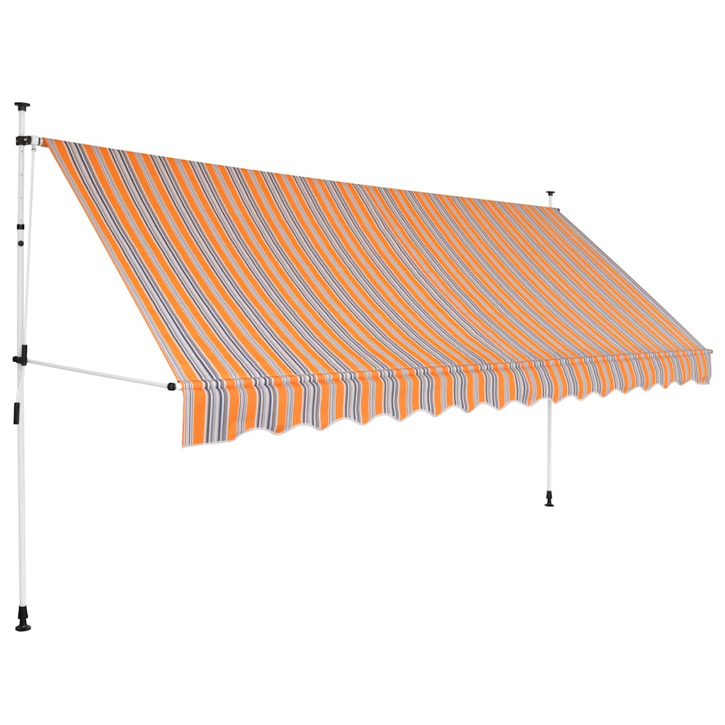 Izvelkama Markīze, 350X150 Cm, Antracītpelēka, Audums, Tērauds