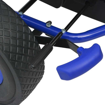 Go Kart Ar Pedāļiem Un Regulējamu Sēdvietu, Zils