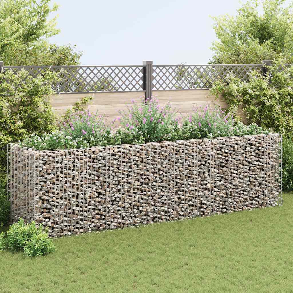Gabions, Augstā Puķu Kaste, Tērauds,