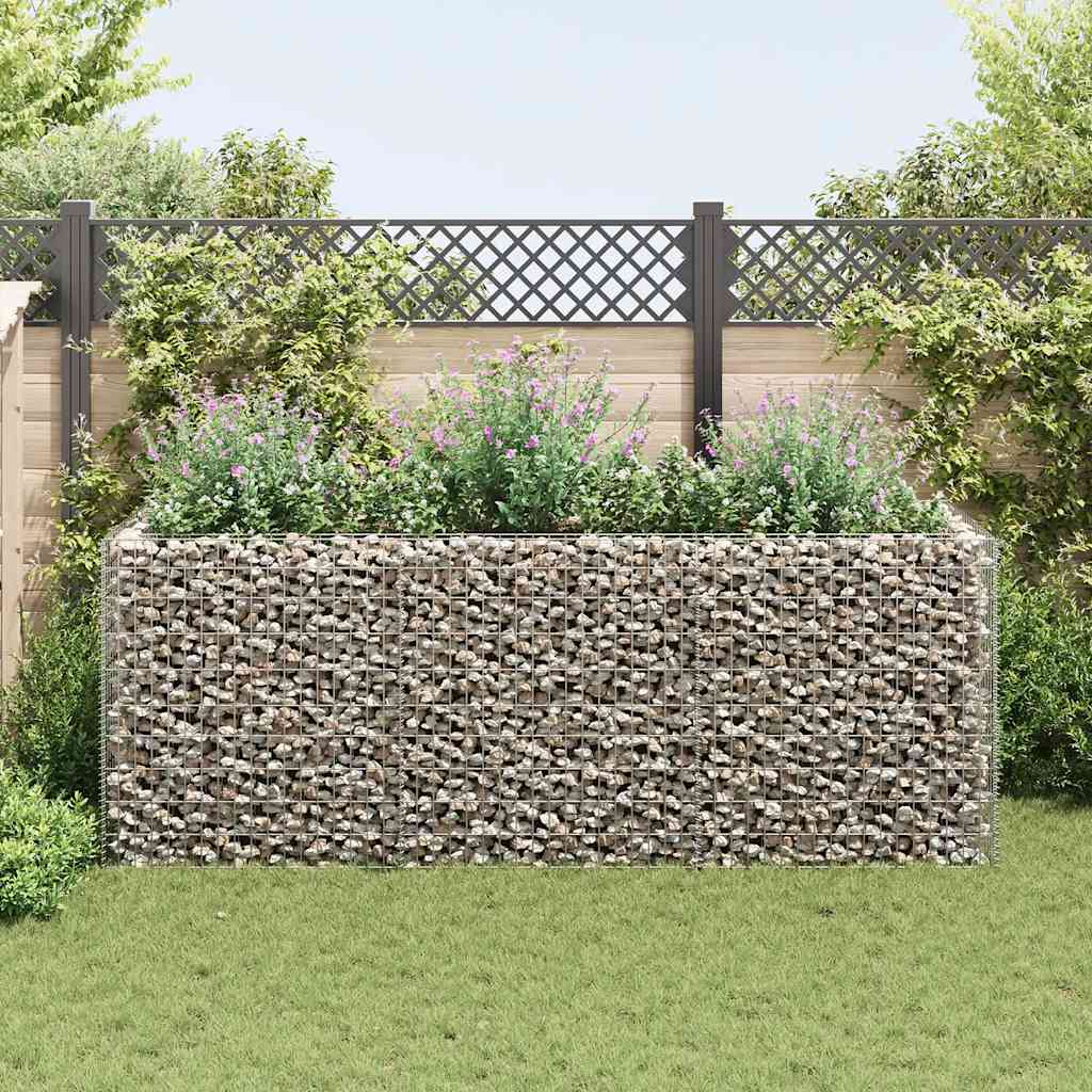 Gabions, Augstā Puķu Kaste, Tērauds,