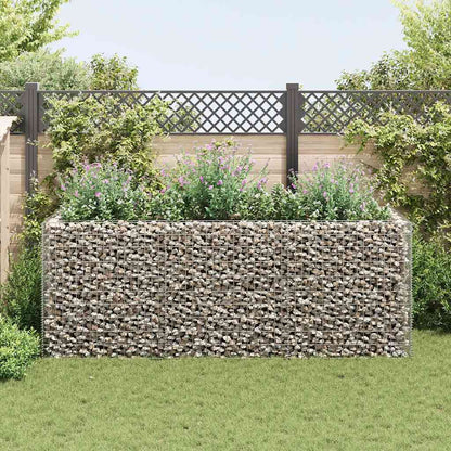 Gabions, Augstā Puķu Kaste, Tērauds,