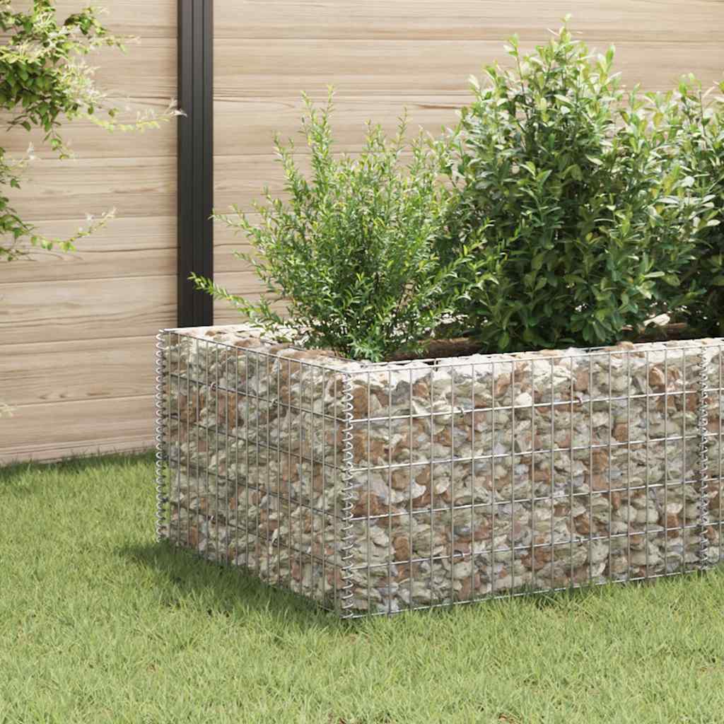Gabions, Augstā Puķu Kaste, Tērauds,