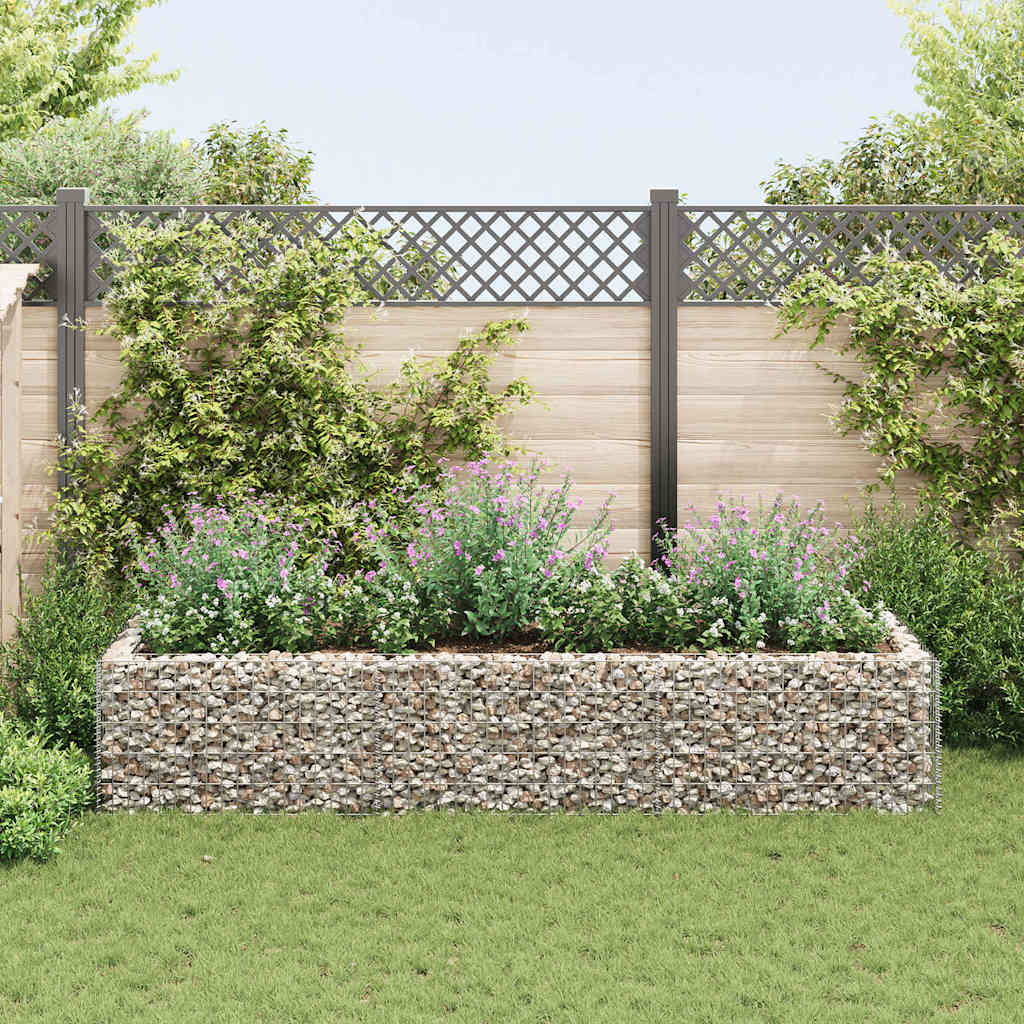 Gabions, Augstā Puķu Kaste, Tērauds,