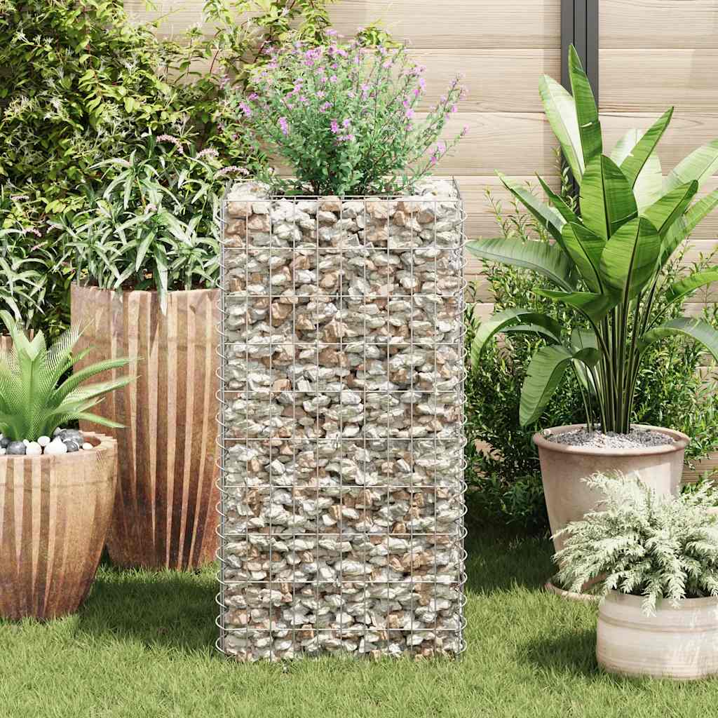 Gabions, Augstā Puķu Kaste, Tērauds,