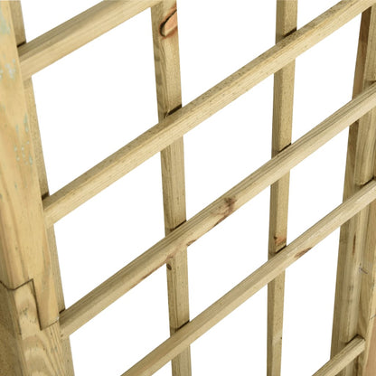 Špaleru Arka / Pergola, Zaļi Impregnēts Priedes Koks