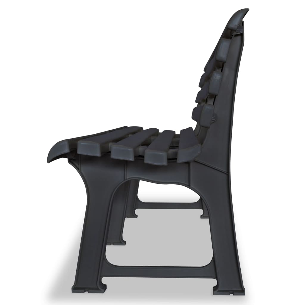Dārza Sols, 145,5 Cm, Plastmasa, Antracītpelēks