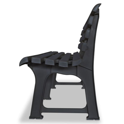 Dārza Sols, 145,5 Cm, Plastmasa, Antracītpelēks