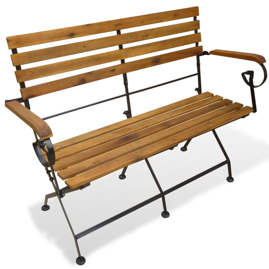 Saliekams Dārza Sols, 112 Cm, Akācijas Masīvkoks