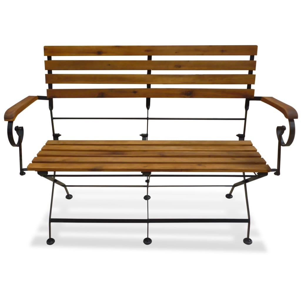 Saliekams Dārza Sols, 112 Cm, Akācijas Masīvkoks